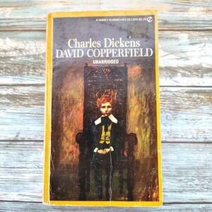 David Copperfield Unabridged Charles Dickens Vtg 1962‎ PB Signet Classic